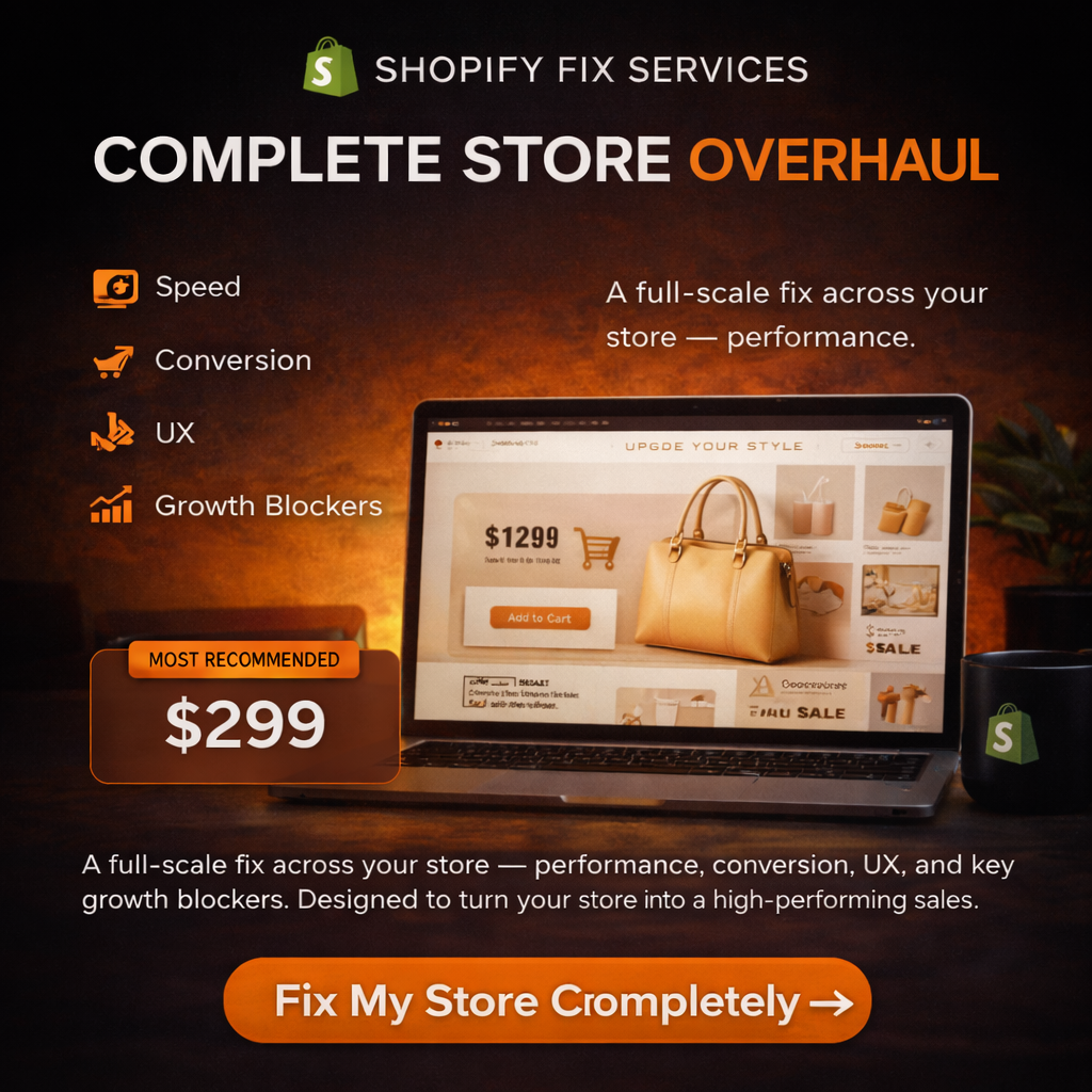 Complete Store Overhaul